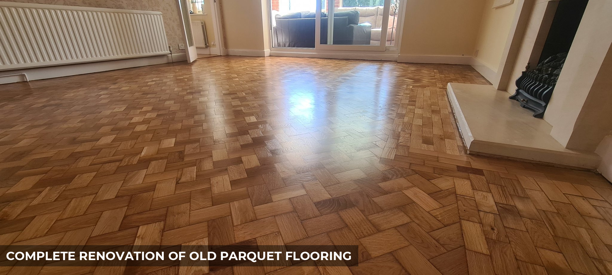 Unique Vintage Oak Parquet Flooring Restoration in Watford