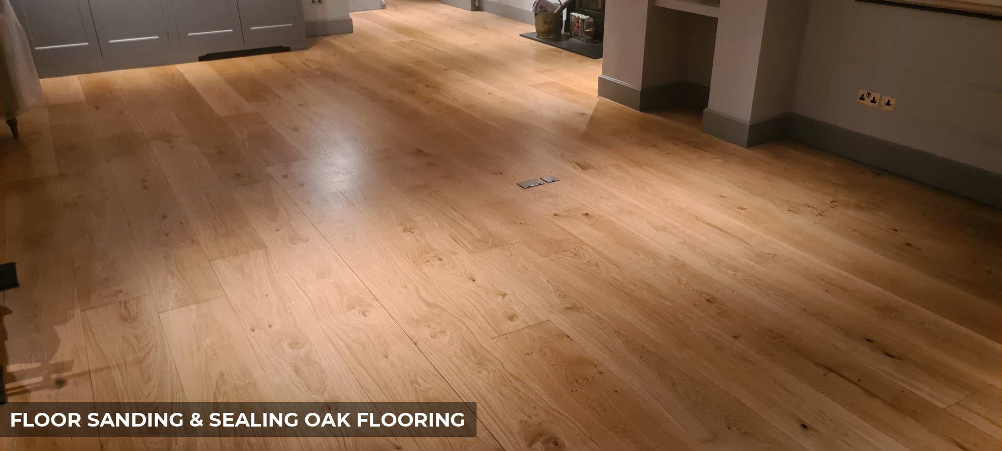 Floor Sanding & Sealing Oak Flooring in Dulwich