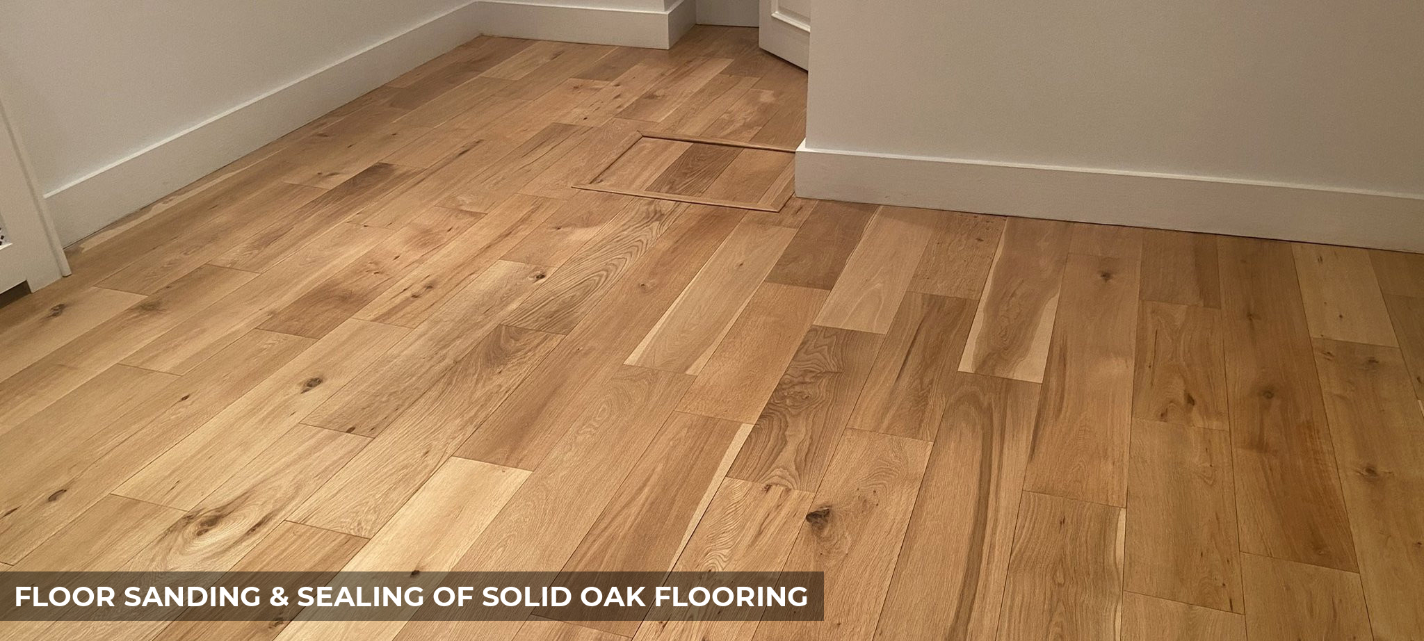 Floor Sanding & Sealing of Solid Oak Flooring & Staircase in Barbican