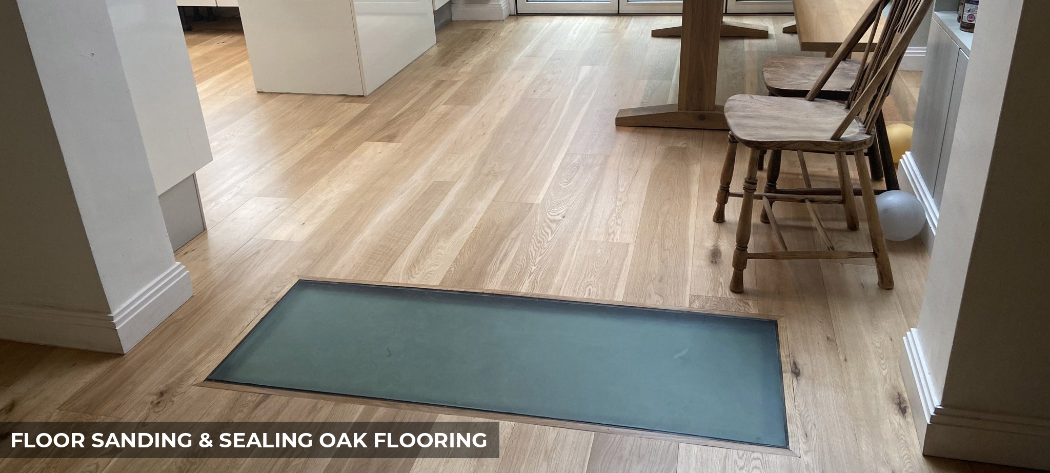 Floor Sanding & Sealing Solid Oak Flooring in Muswell Hill, N10