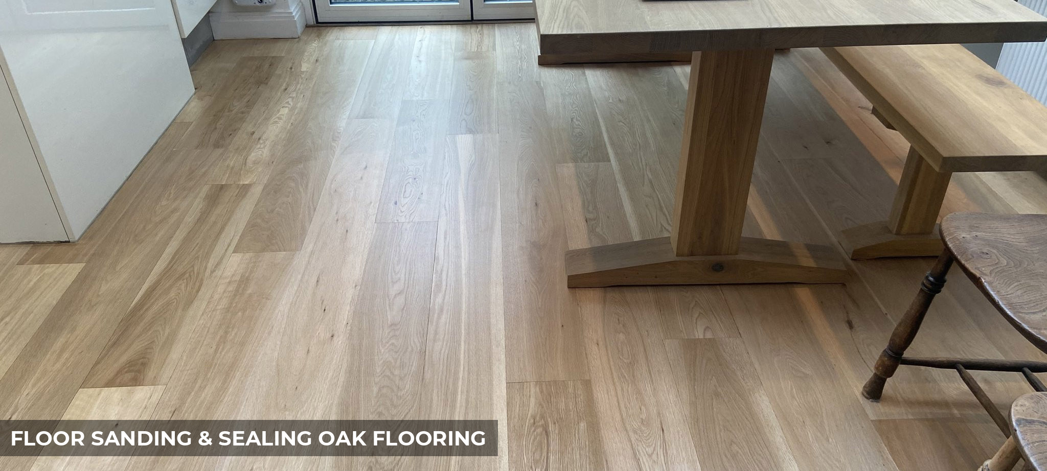 Floor Sanding & Sealing Solid Oak Flooring in Muswell Hill, N10