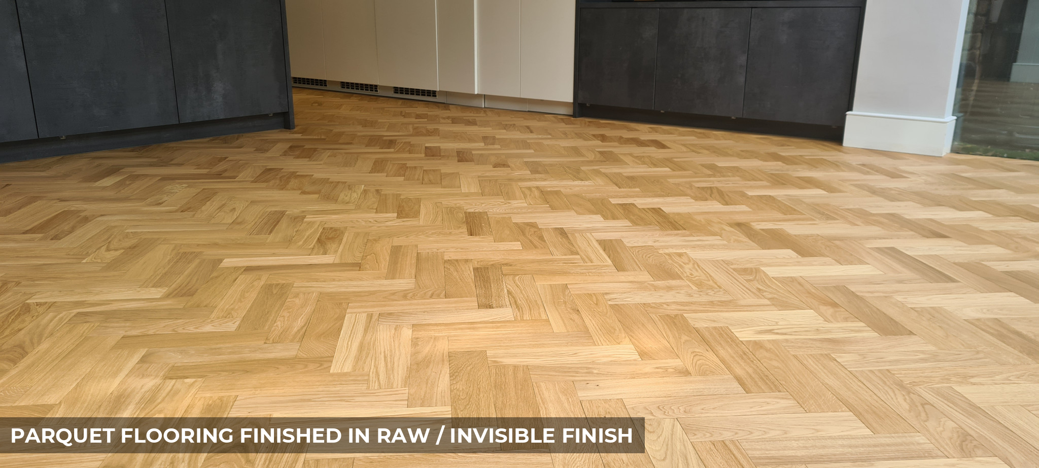 Parquet Floor Sanding & Finishing in Bona Mega Natural in Battersea