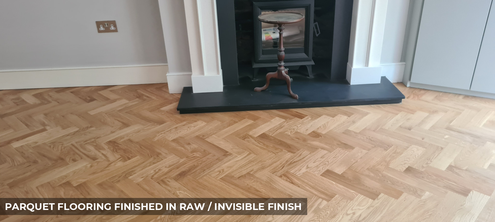 Parquet Floor Sanding & Finishing in Bona Mega Natural in Battersea