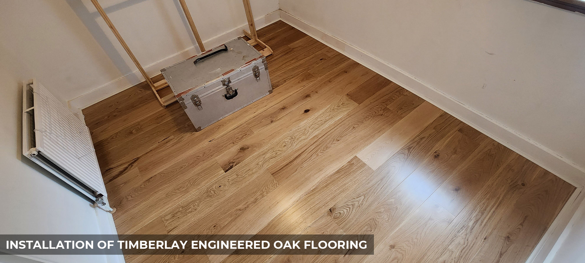 Installation of Timberlay Engineered Oak Flooring 190x20 mm in Streatham