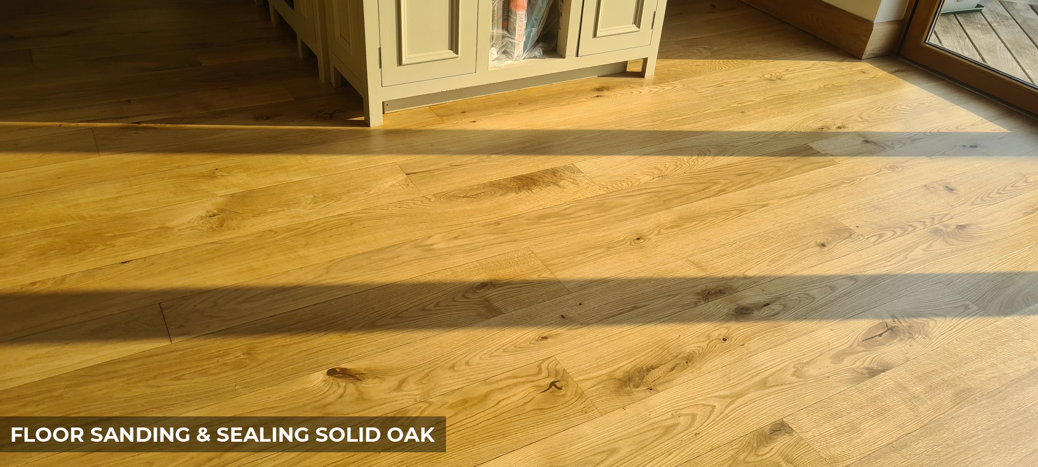 Floor Sanding & Sealing Solid Oak with Matt Lacquer in Reigate