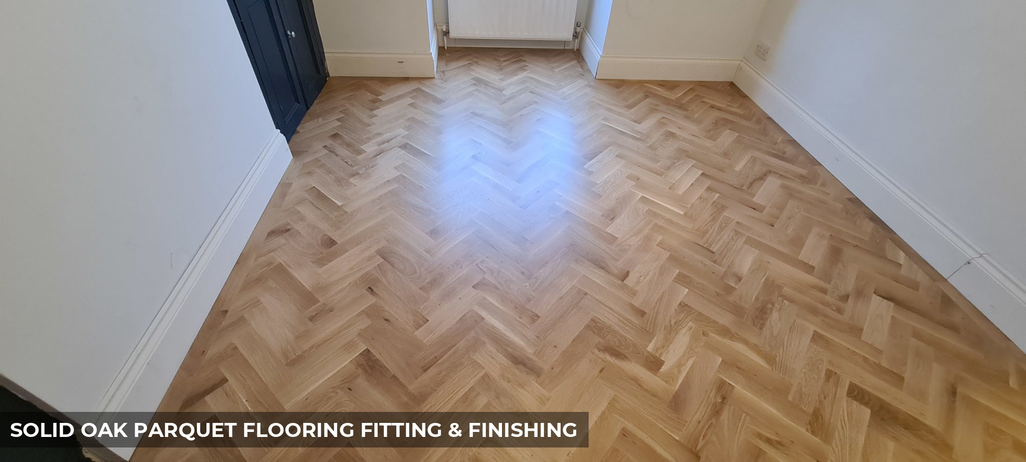 Solid Oak Parquet Flooring Fitting & Finishing in Guildford