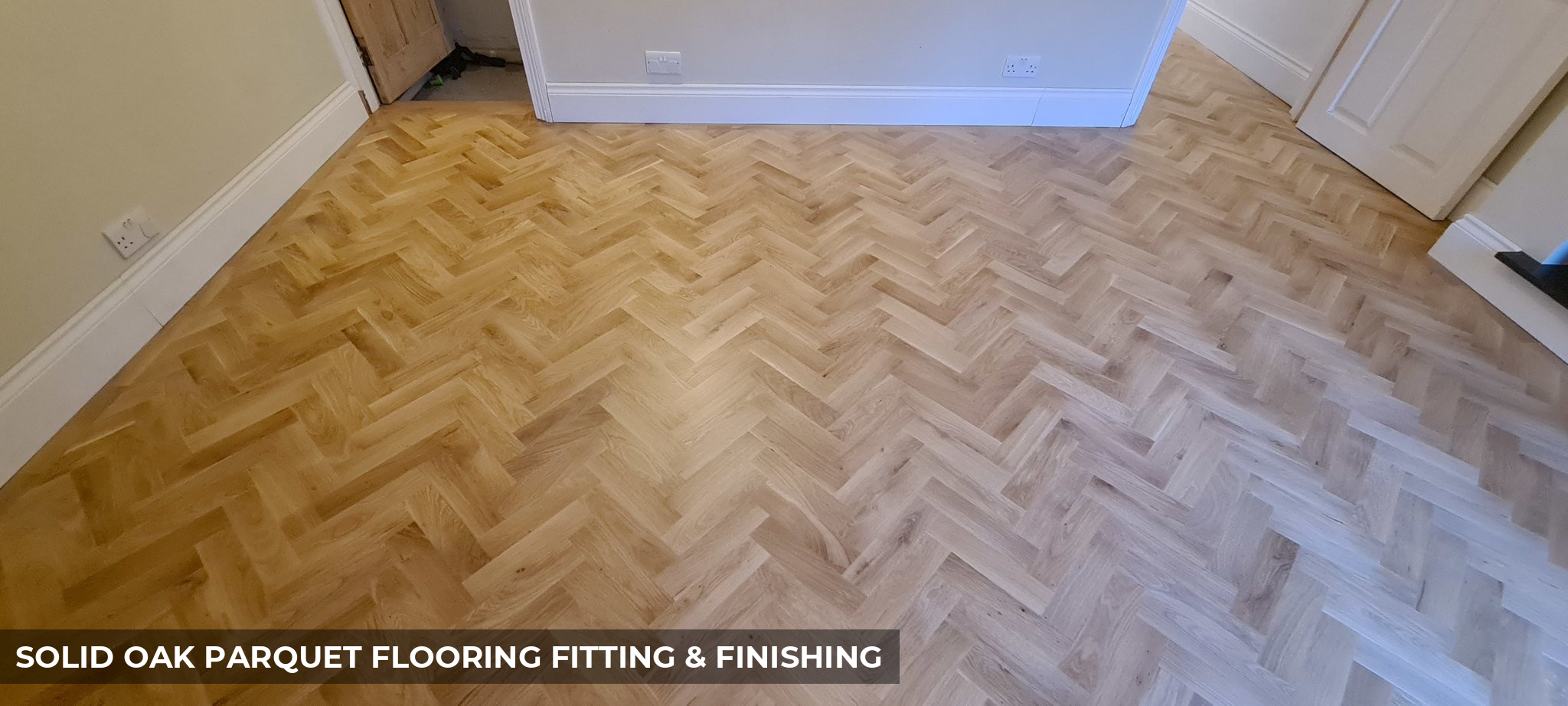 Solid Oak Parquet Flooring Fitting & Finishing in Guildford