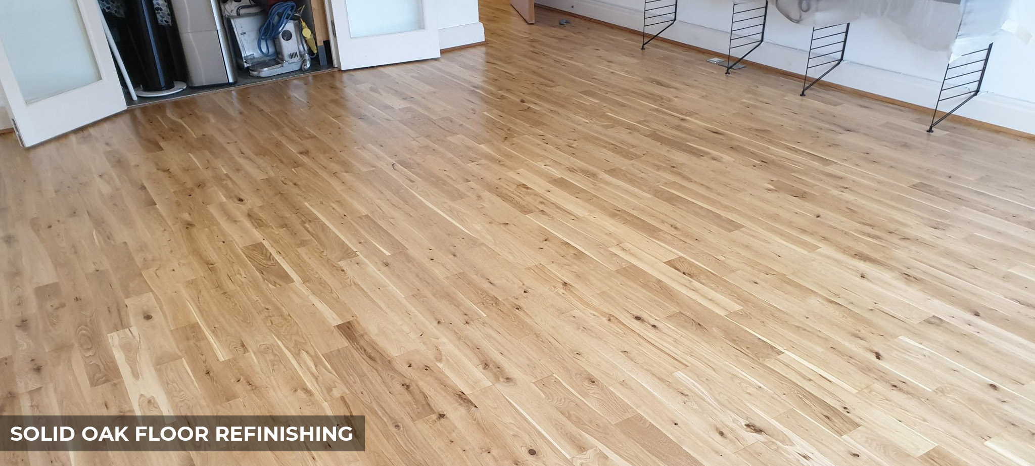 Solid Oak Floor Refinishing in Wandsworth